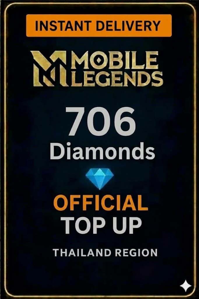 Mobile Legends - 706 Diamonds Top-Up (Thailand)