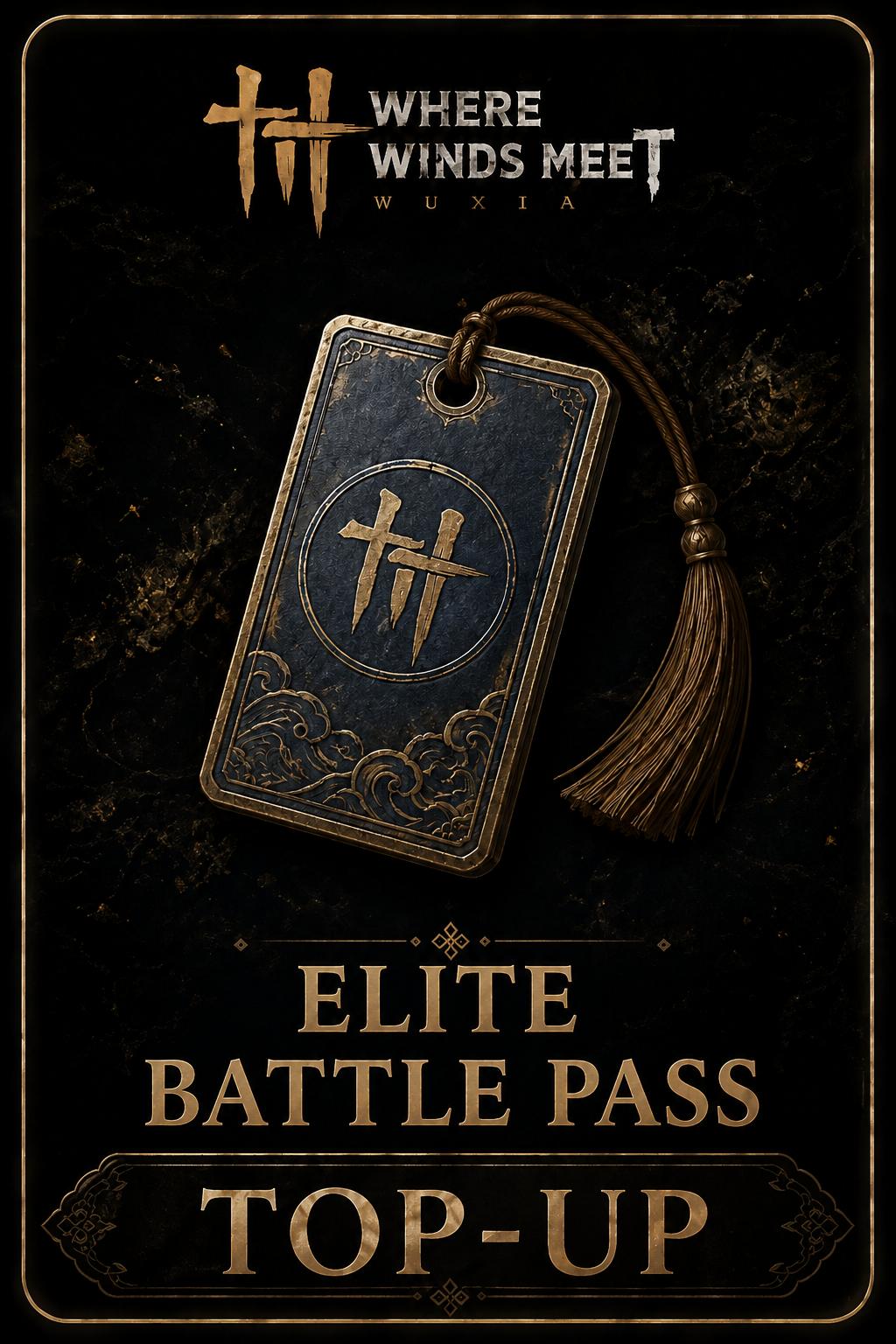 Where Winds Meet - Top-Up Bilet de Bătălie Elite (Global)