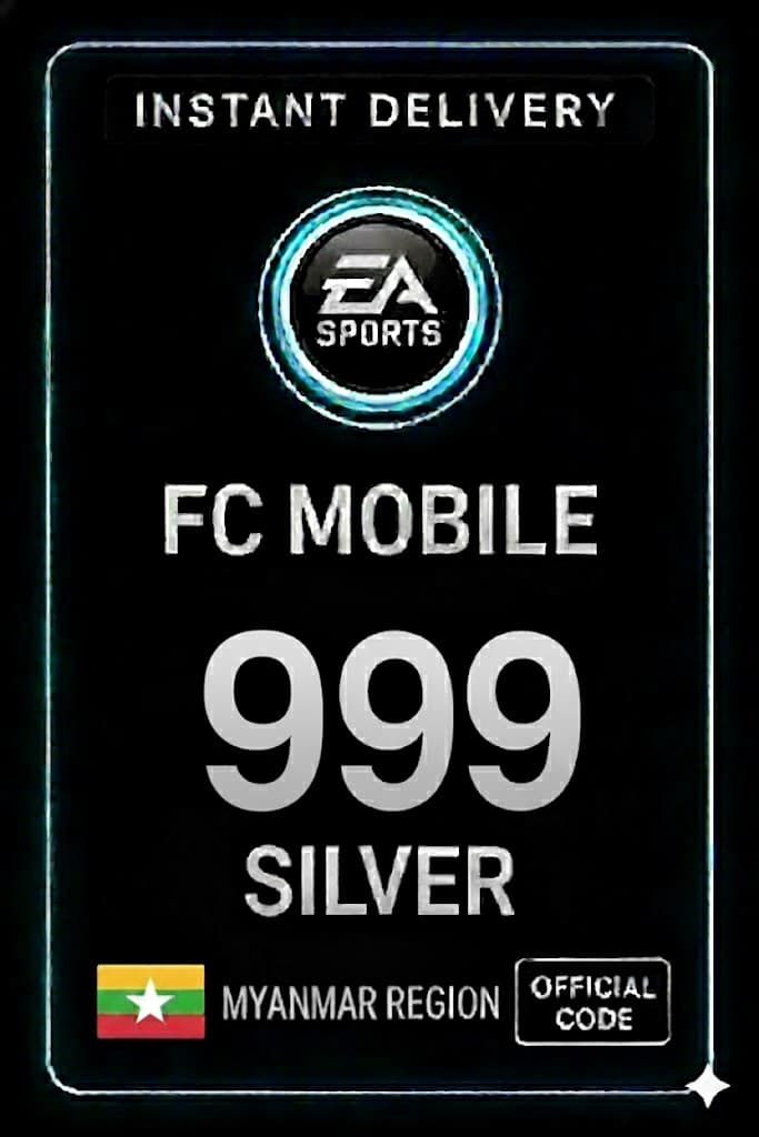 FC Mobile 999 Ezüst Ajándékkártya - Mianmar