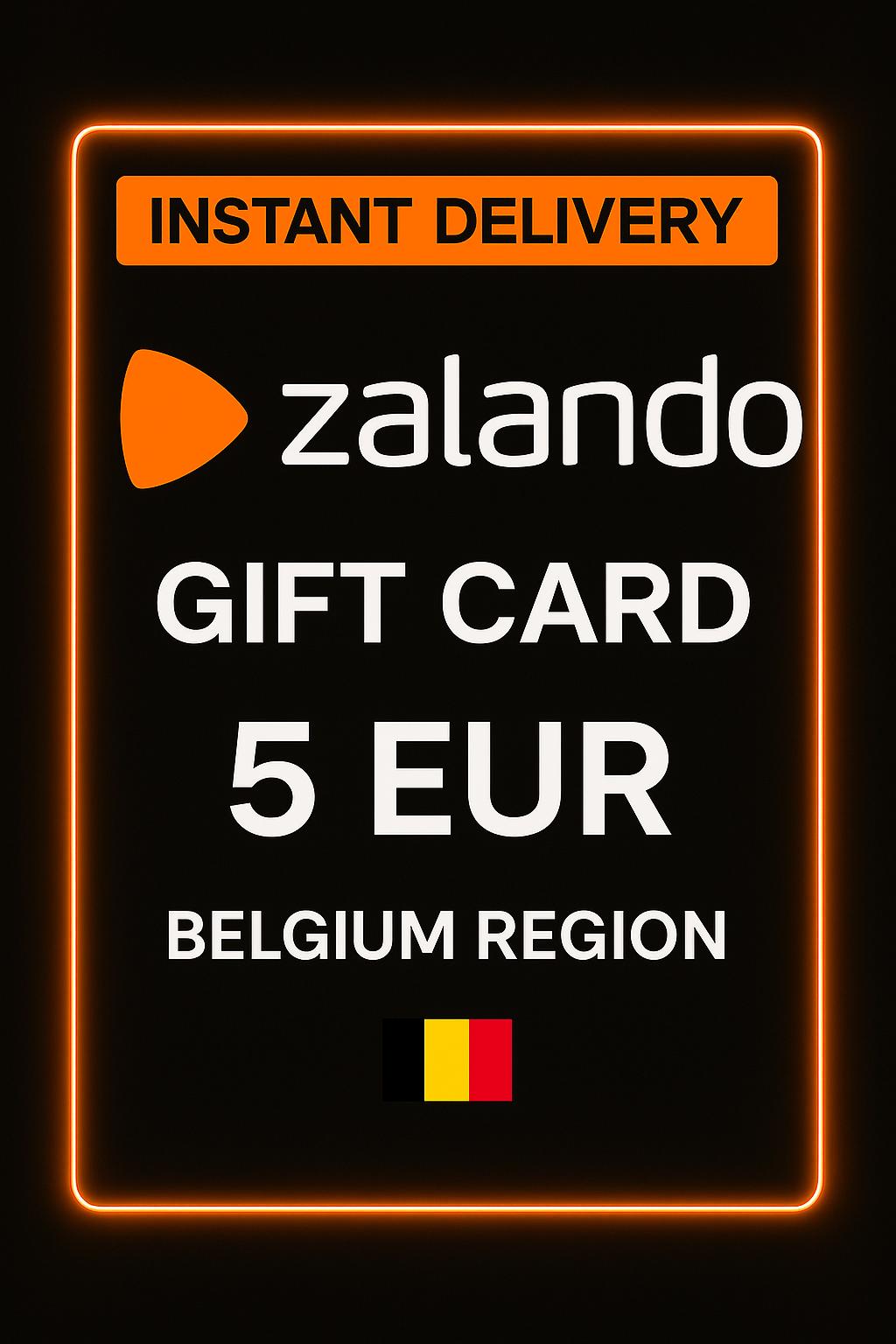 بطاقة هدايا 5 يورو (بلجيكا) - Zalando