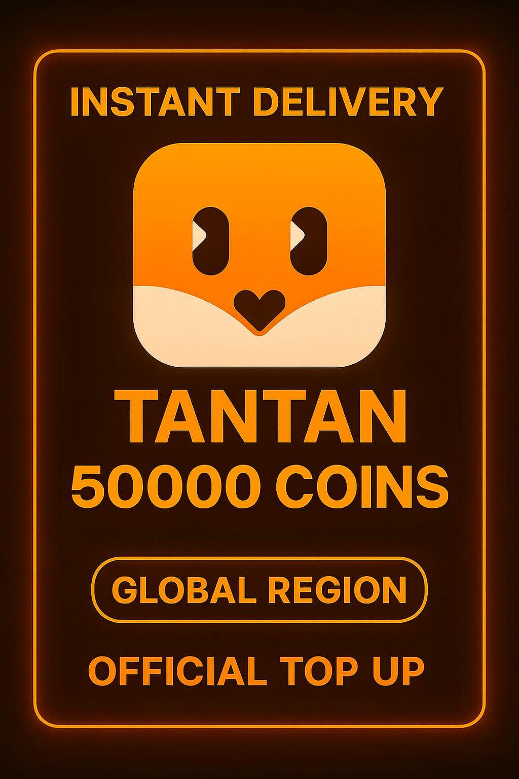 Tantan 50000 Coins Top-Up (Global)