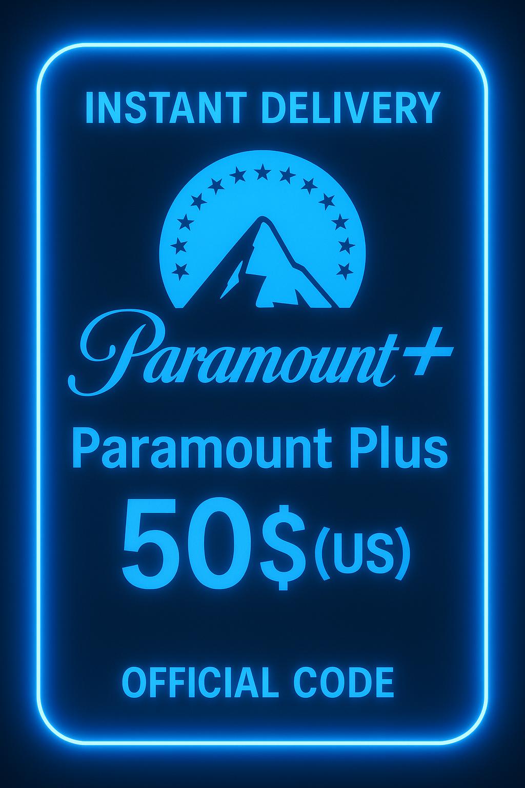 Paramount Plus - 50$ (ΗΠΑ)