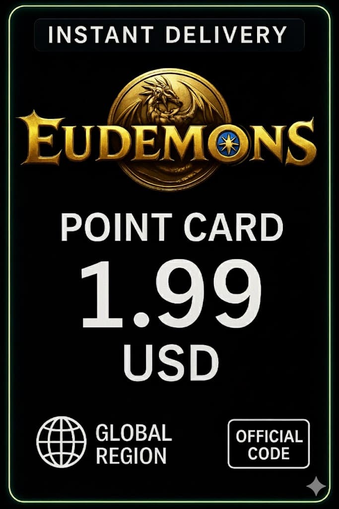 Eudemons Poklon Kartica 1.99 USD