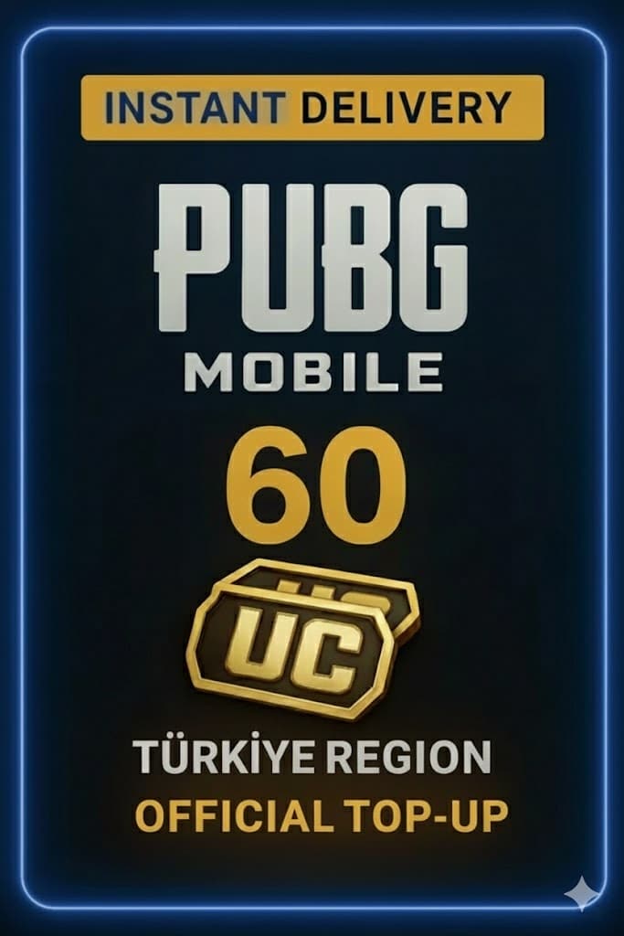 PUBG Mobile - 60 UC Top-Up (Turkey)