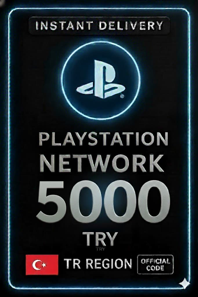Playstation PSN Hediye Kartı - Türkiye - 5000 TL