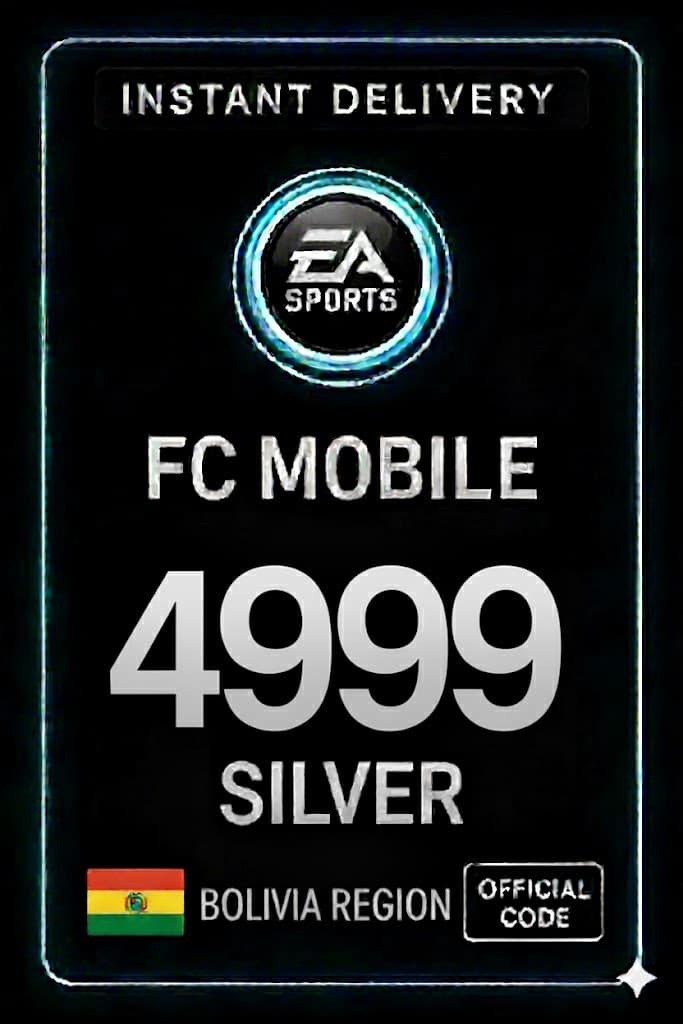 FC Mobile 4999 Ezüst Ajándékkártya - Bolívia