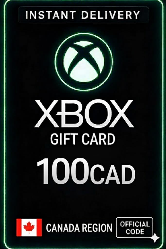 Carte-cadeau Xbox Live 100 CAD Wallet Canada