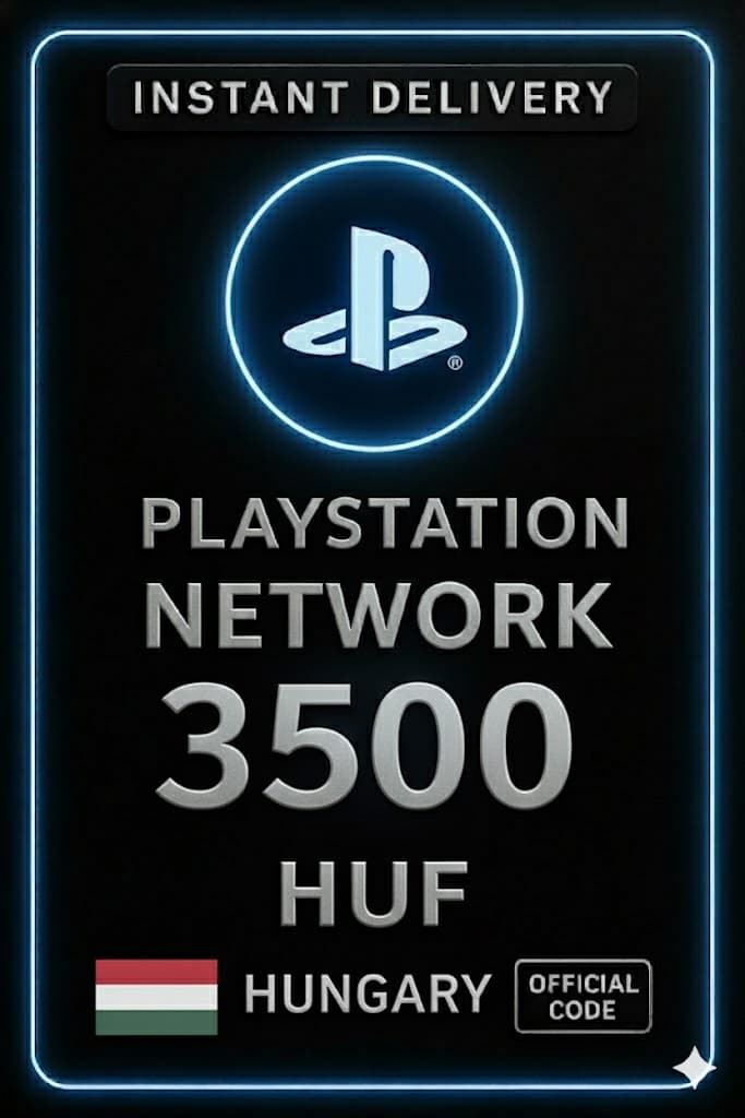 PSN քարտ Հունգարիա - 3500 HՖ