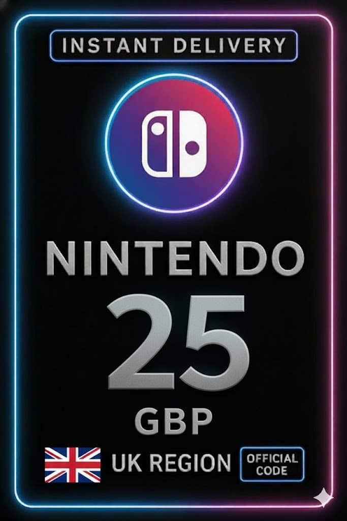 Nintendo eShop Card UK £25