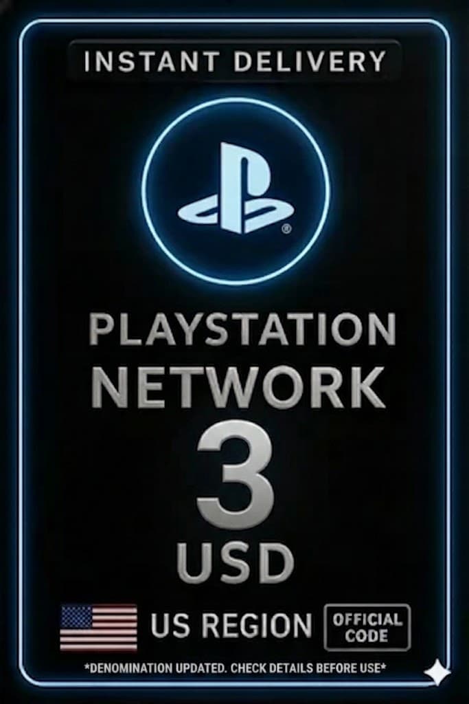 Playstation PSN Card 3$