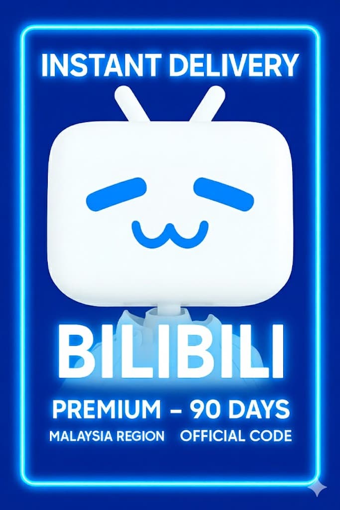 Bilibili Premium Бэлгийн карт - 90 Өдөр (Малайз)