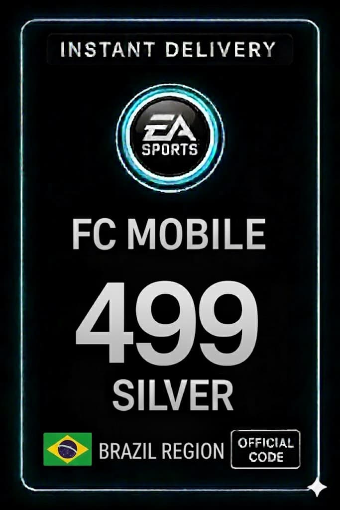 FC Mobile 499 արծաթ Նվեր Քարտ - Բրազիլիա