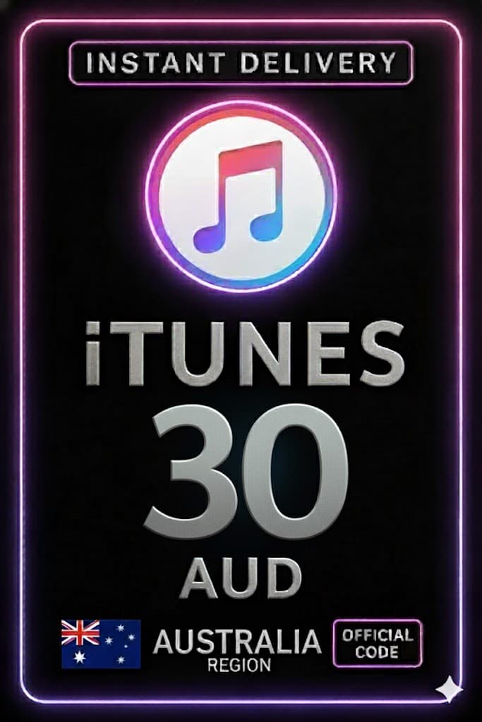 iTunes Gift Card AUD30