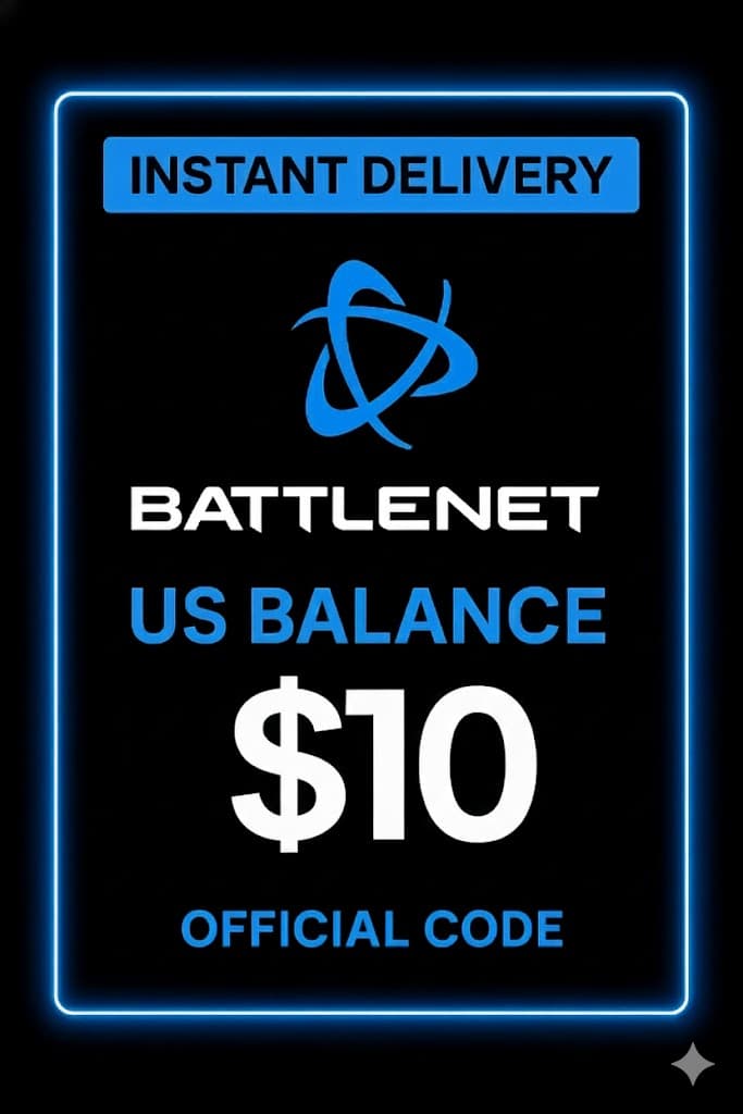 Battlenet Gift Card US Balance $10