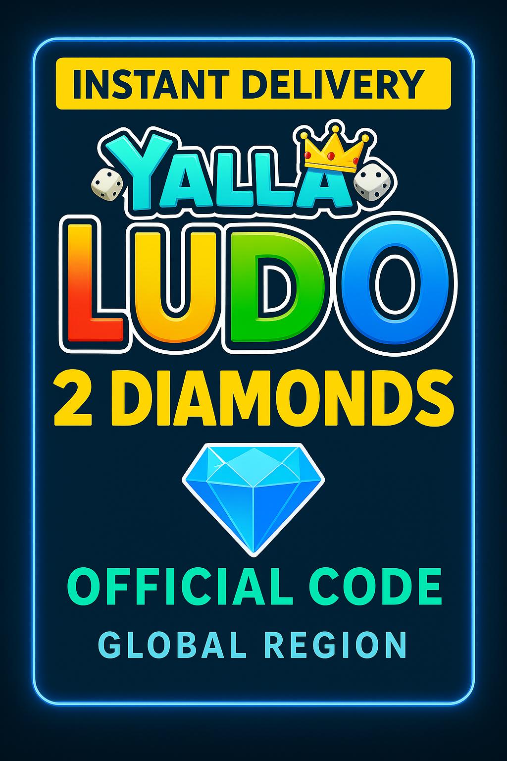 Yalla Ludo - 2 dollarin timantit (INT)