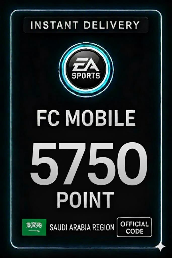 FC Mobile 5750 միավոր - Սաուդյան Արաբիա