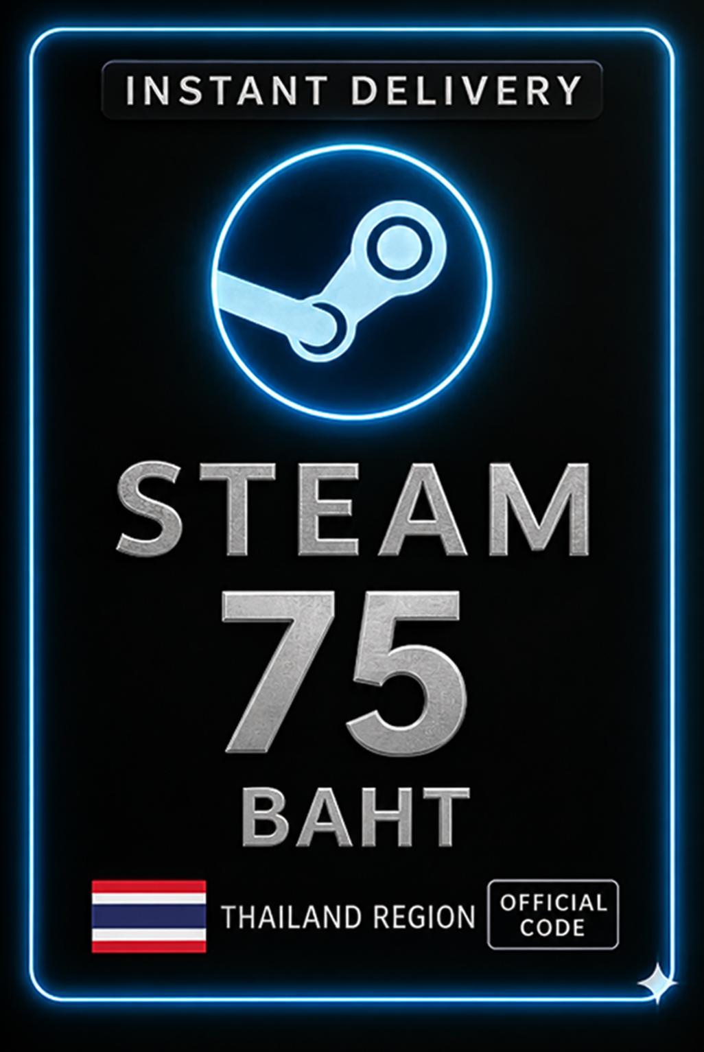 Steam Wallet Code 75 Baht TH