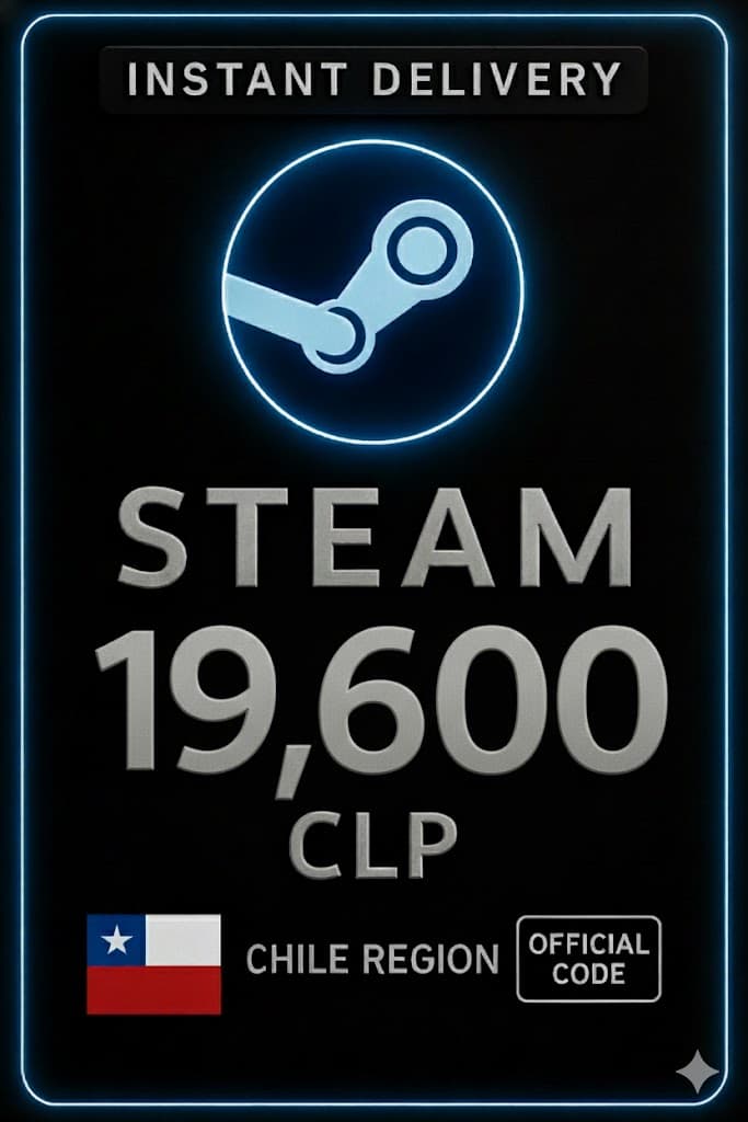 Steam Wallet 19.600 CLP - (Chile)