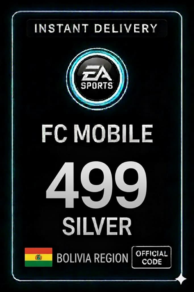 FC Mobile 499 Ezüst Ajándékkártya - Bolívia