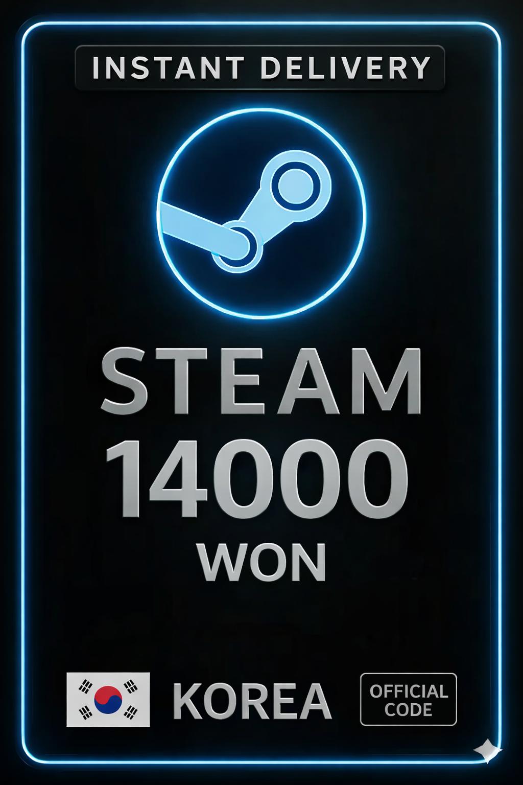 Steam Wallet Code Korea 14000 WON