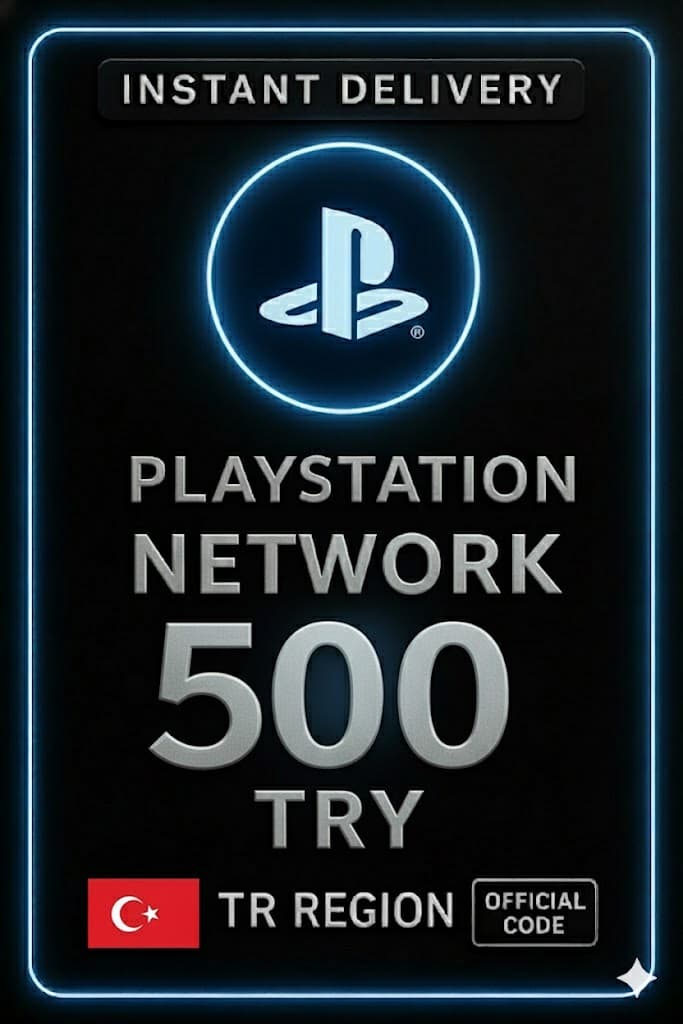 PSN Hediye Kartı - Türkiye - 500 TRY