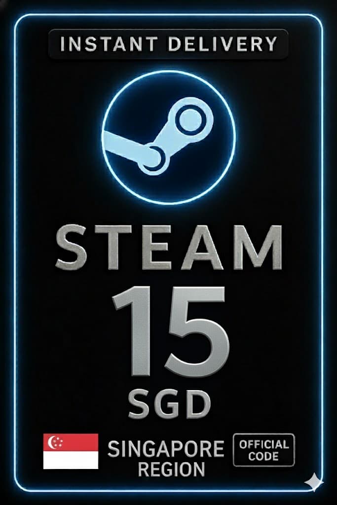 Steam Wallet Code Singapour 15 SGD