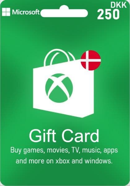 XBOX Live Card Denmark - 250 DKK