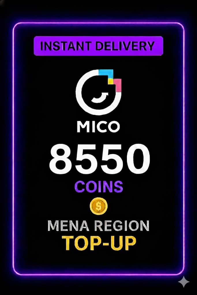Mico Live - 8550 Coins Top-Up (MENA)