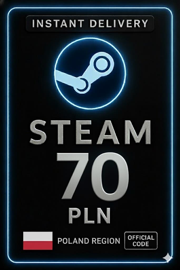Steam Wallet 70 PLN - (Pologne)