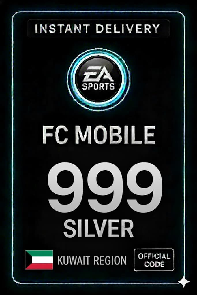 FC Mobile 999 Күміс Сыйлық картасы - Кувейт