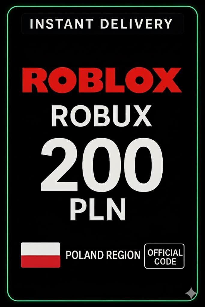 Roblox 200 PLN Game Card (PL)
