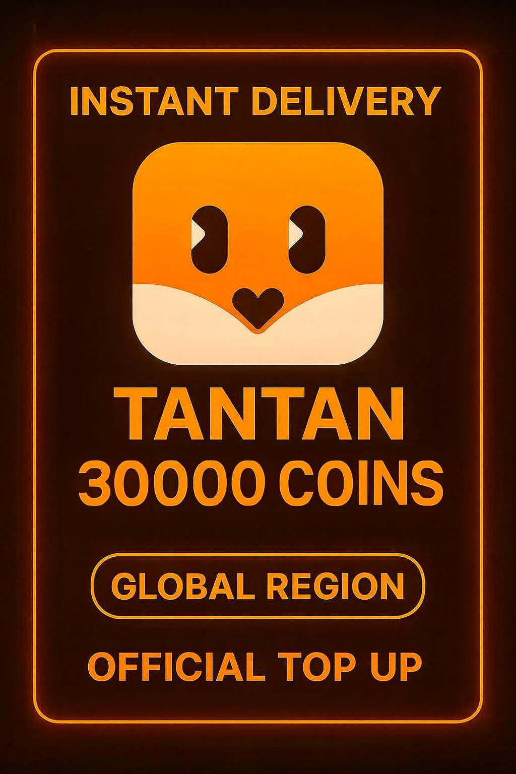 Tantan 30000 Coins Top-Up (Global)