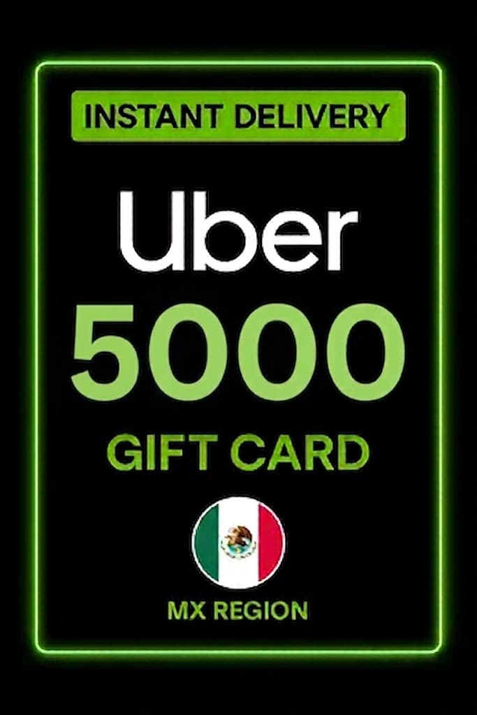 Uber Gift Card - 5000 MXN