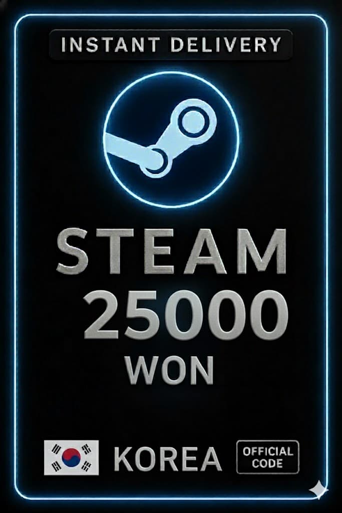 Κωδικός Πορτοφολιού Steam Κορέας 25000 ΝΟΝ