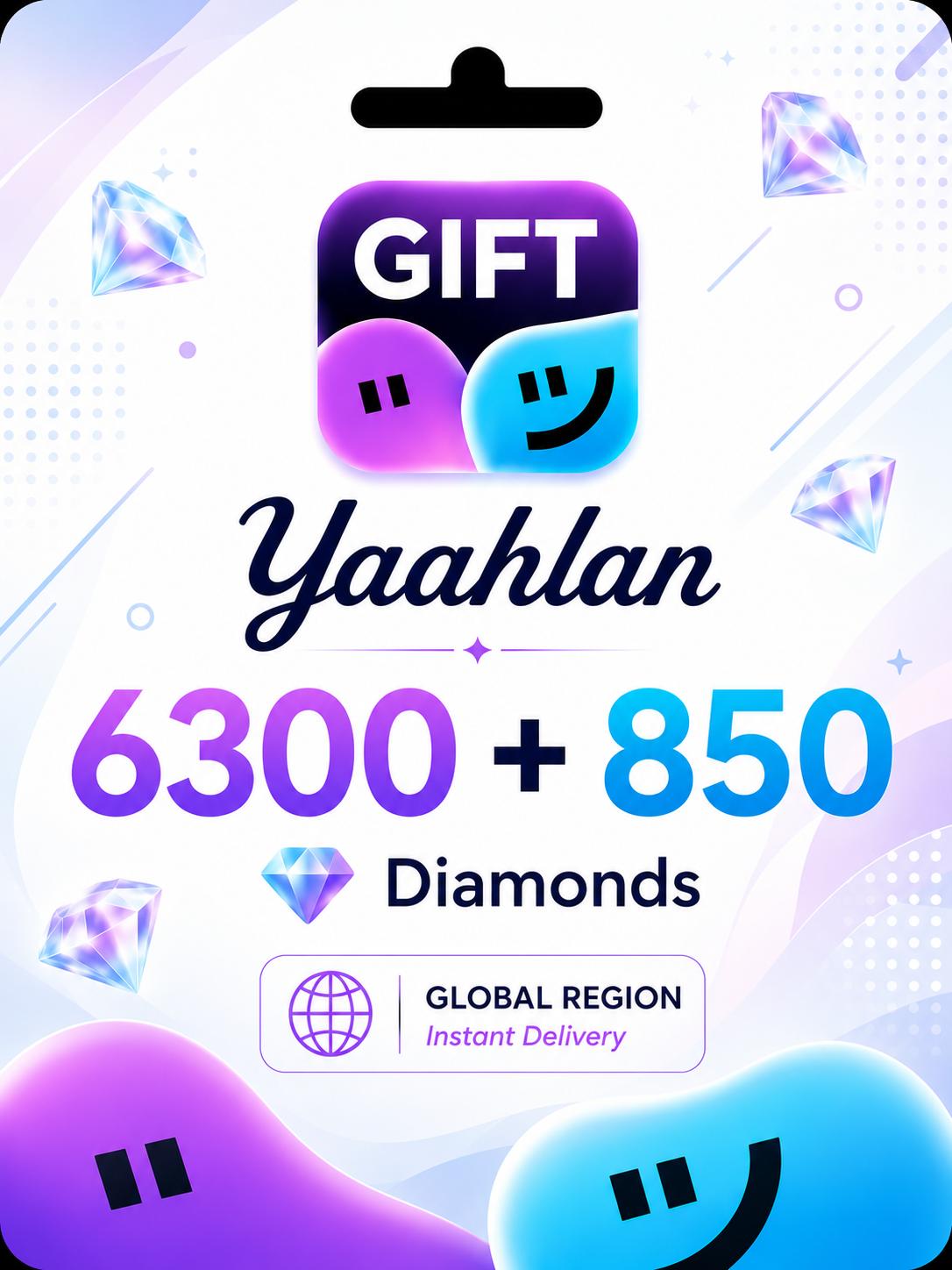 Γειά σου 6300 +850 Διαμάντια (Παγκόσμιο)