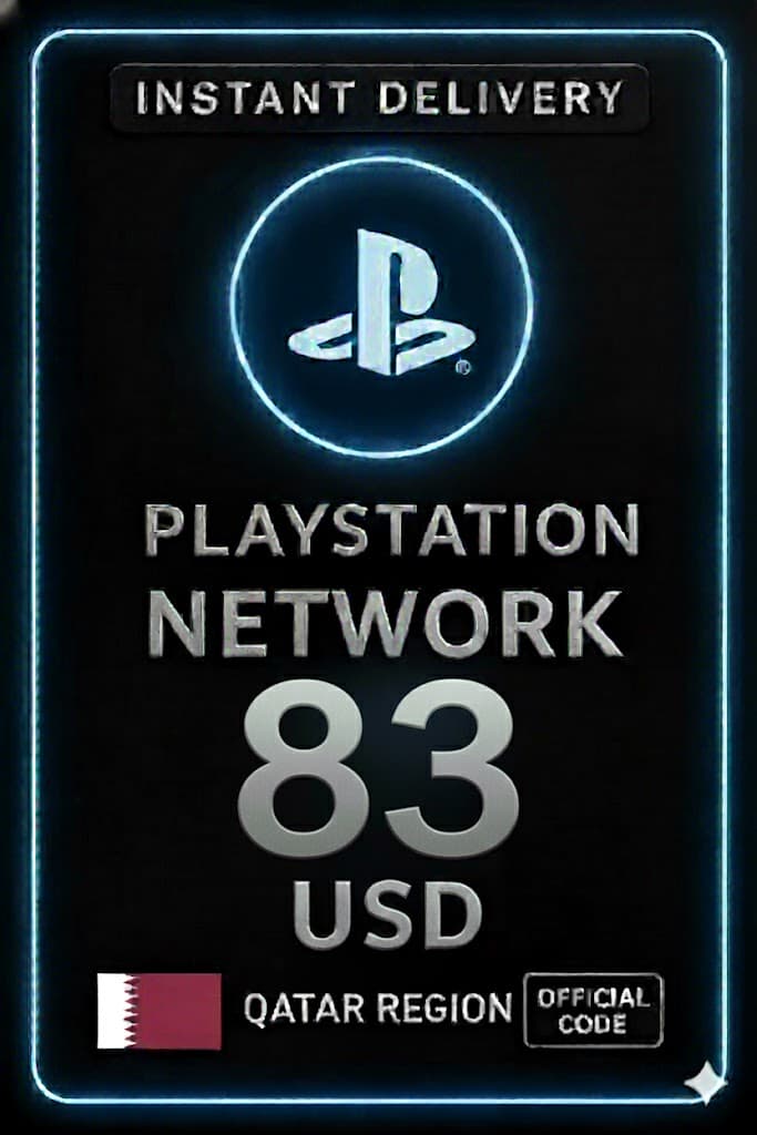 PSN Бэлгийн карт Катар - 83$ (QAR)