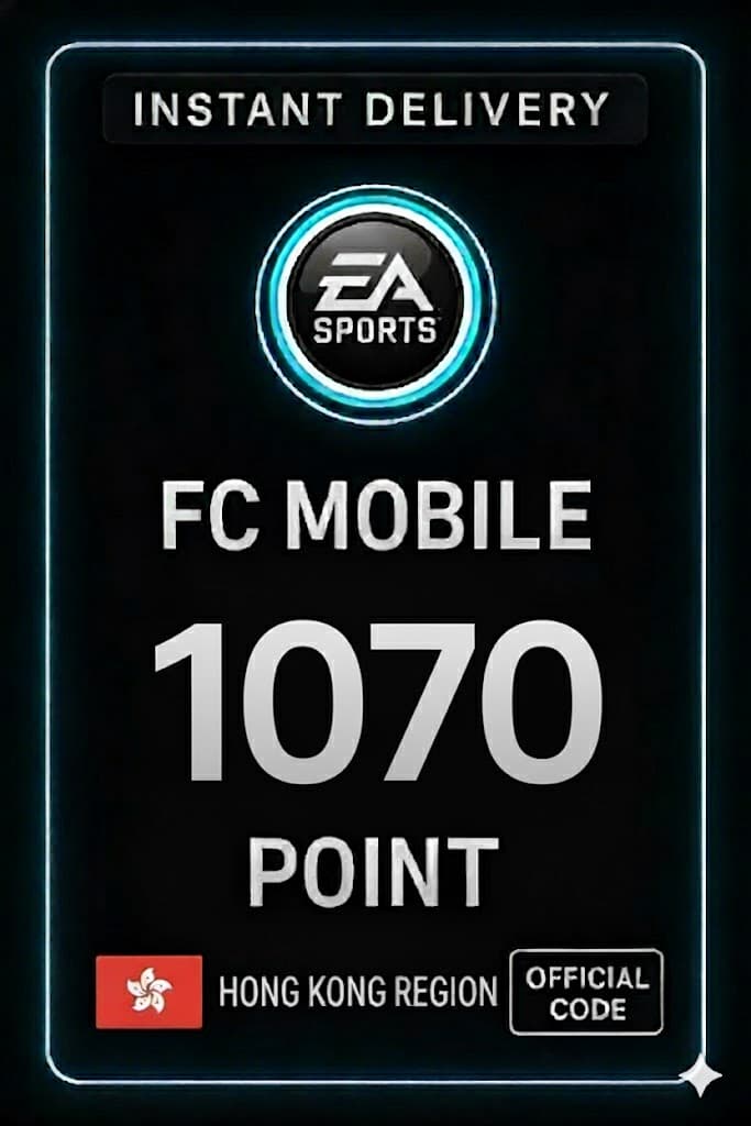 FC Mobile 1070 Доллар Белек картасы - Гонконг