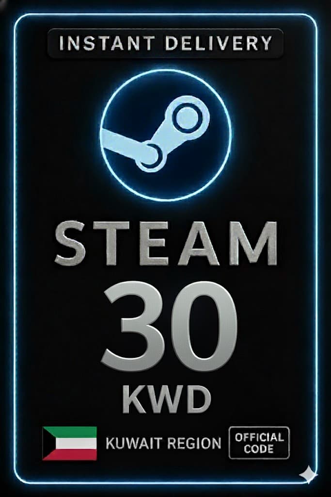 Code de portefeuille Steam 30 KWD (KW)