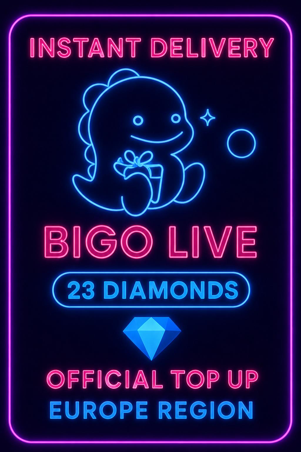 Bigo Live - 23 Diamonds (Top-Up) (EU)
