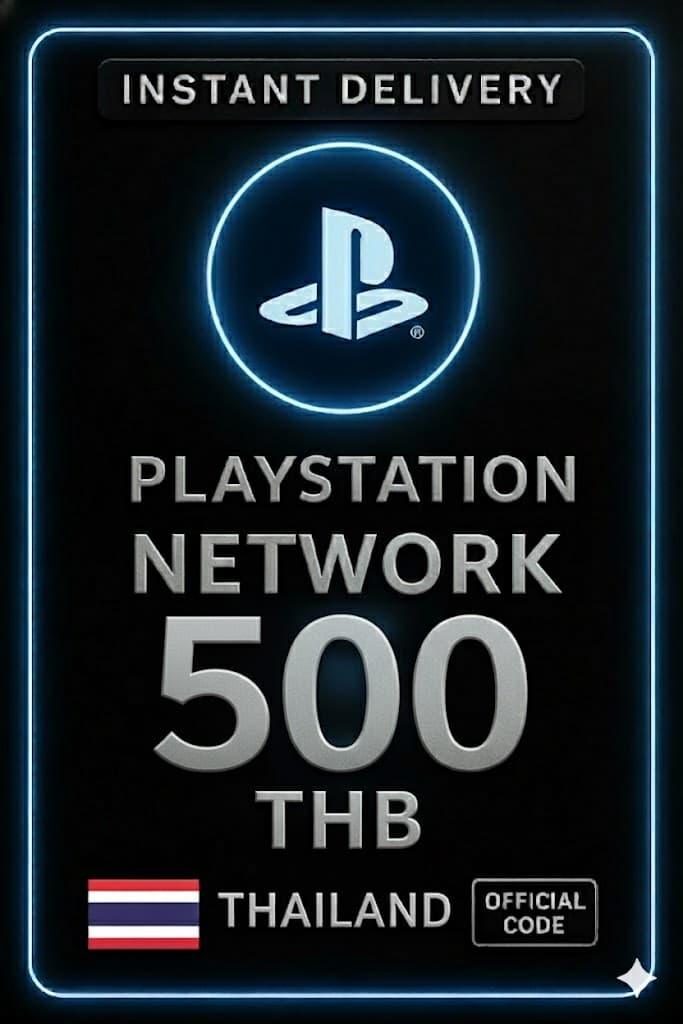 Playstation Thailand - PSN THB Card 500 Baht