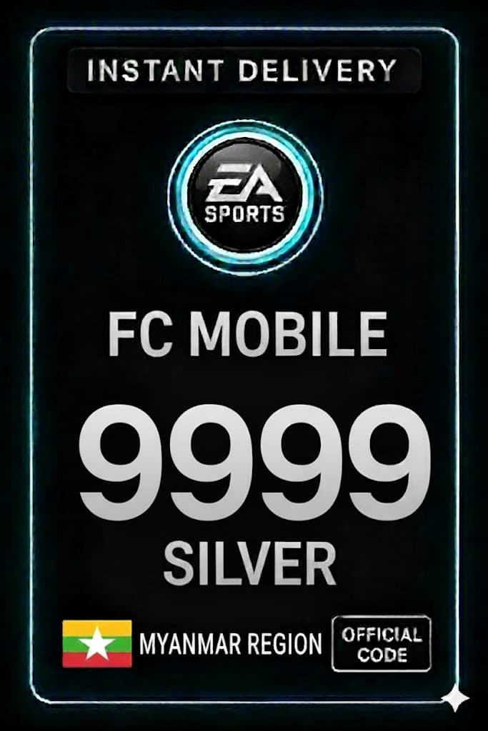 FC Mobile 9999 Ezüst Ajándékkártya - Mianmar