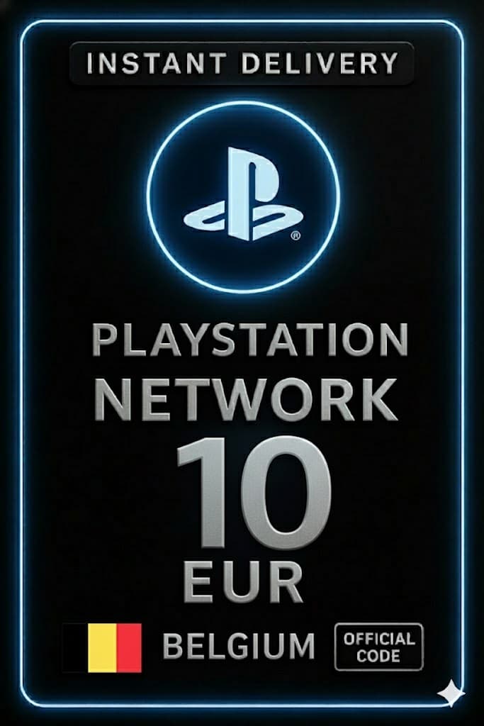 Playstation Gift Card Belgium - 10€ (BE)