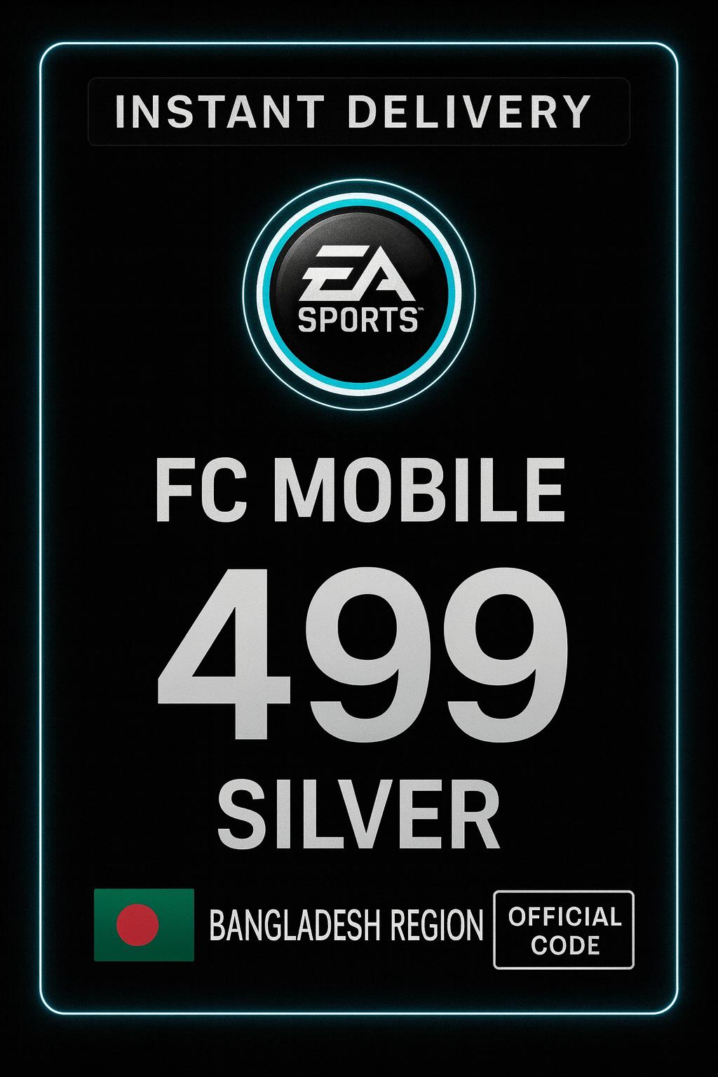 FC Mobile 499 Silver Gift Card - Bangladesh