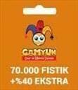 Gamyun V2 FISTIK 60.000 Fıstık %40 إضافي