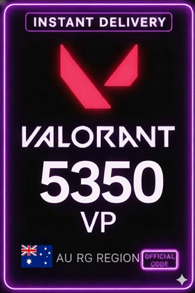Valorant Points - 5350 VP (Australia)