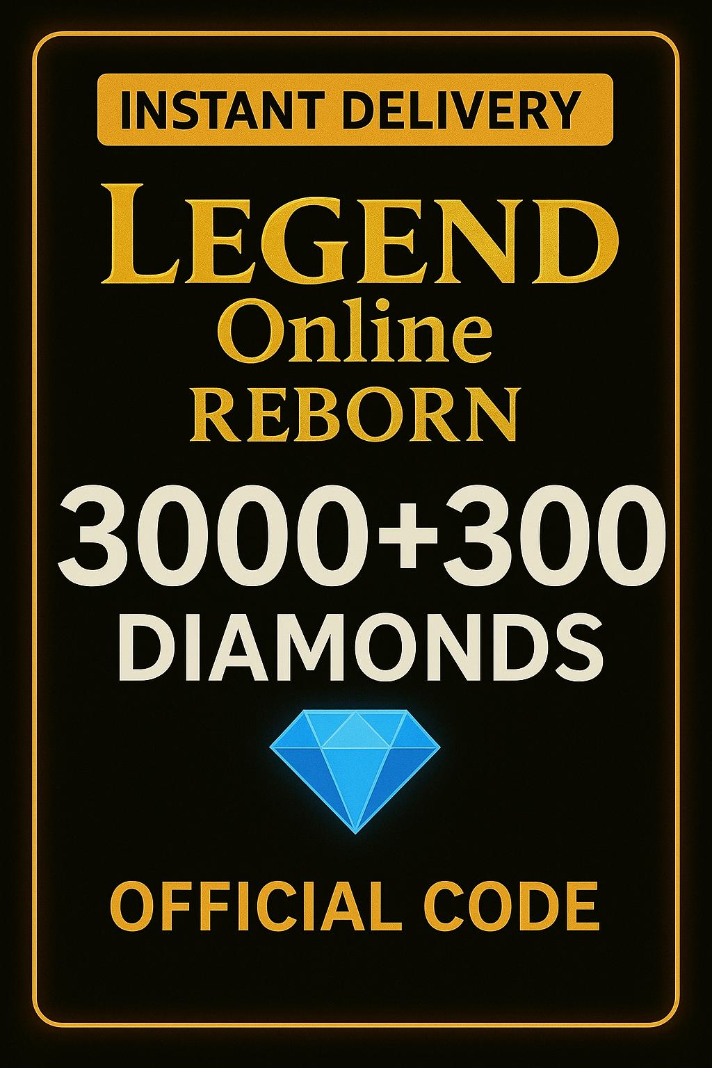 Legend Online 3000 + 300 Reborn Elmas