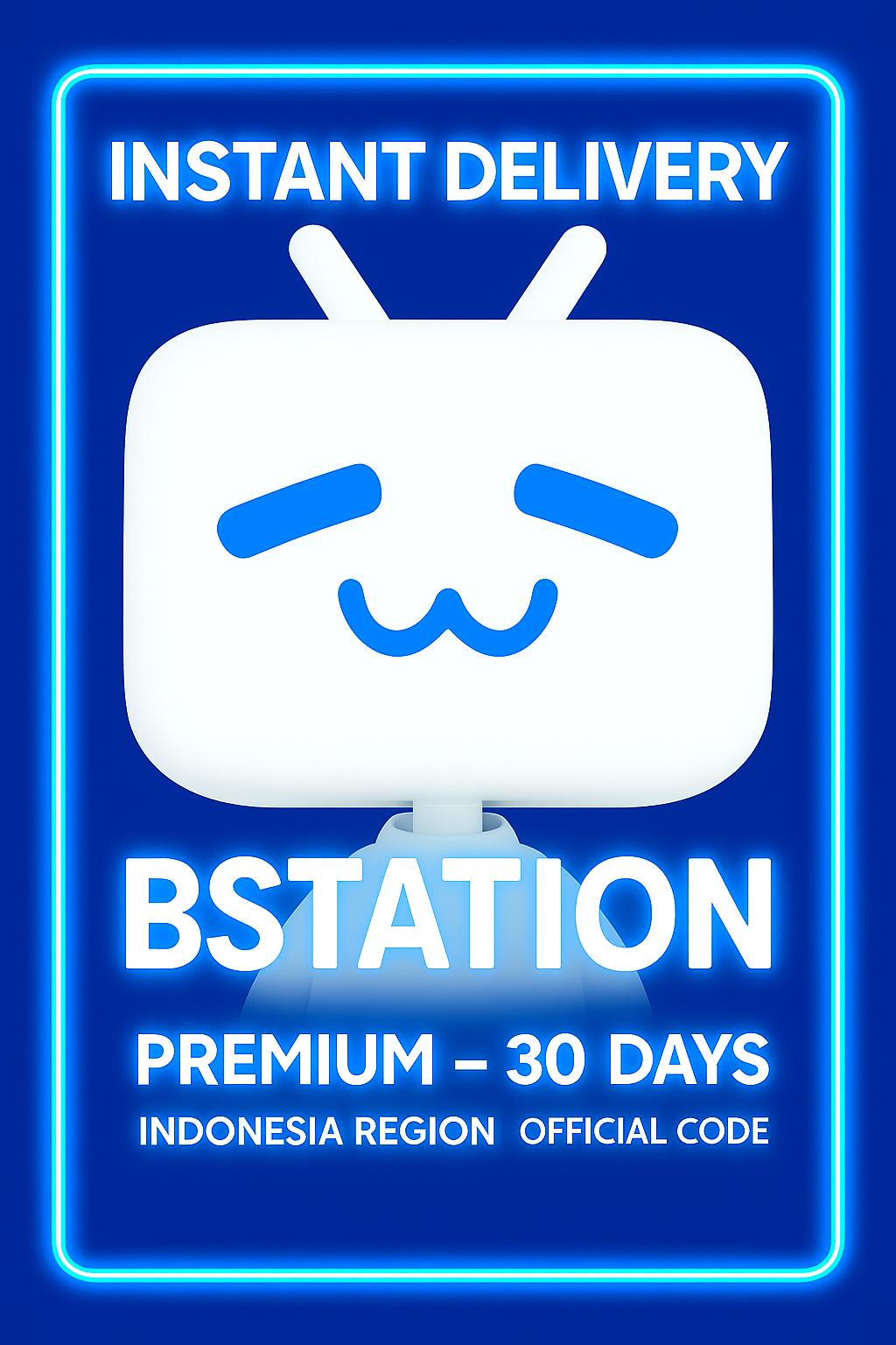 Bstation Premium - 30 Days (Indonesia)