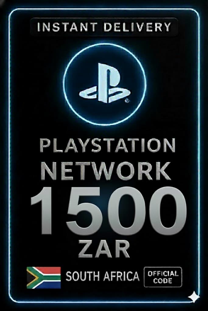 Playstation PSN Gjafakort 1500 ZAR ZA