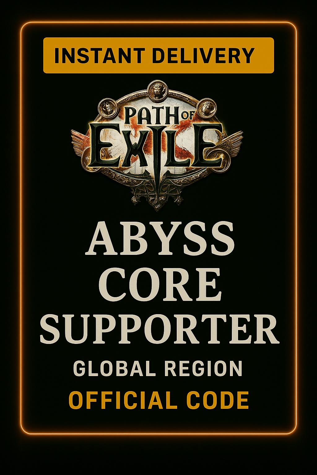 Path of Exile Abyss Core Supporter