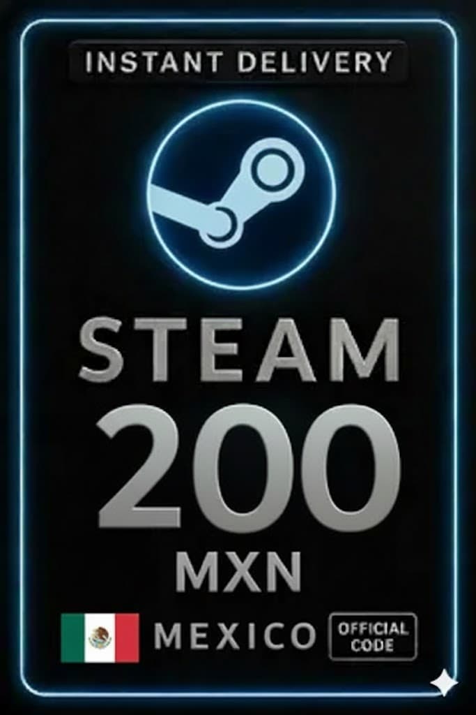 Steam Wallet 200 MXN - (Mexique)